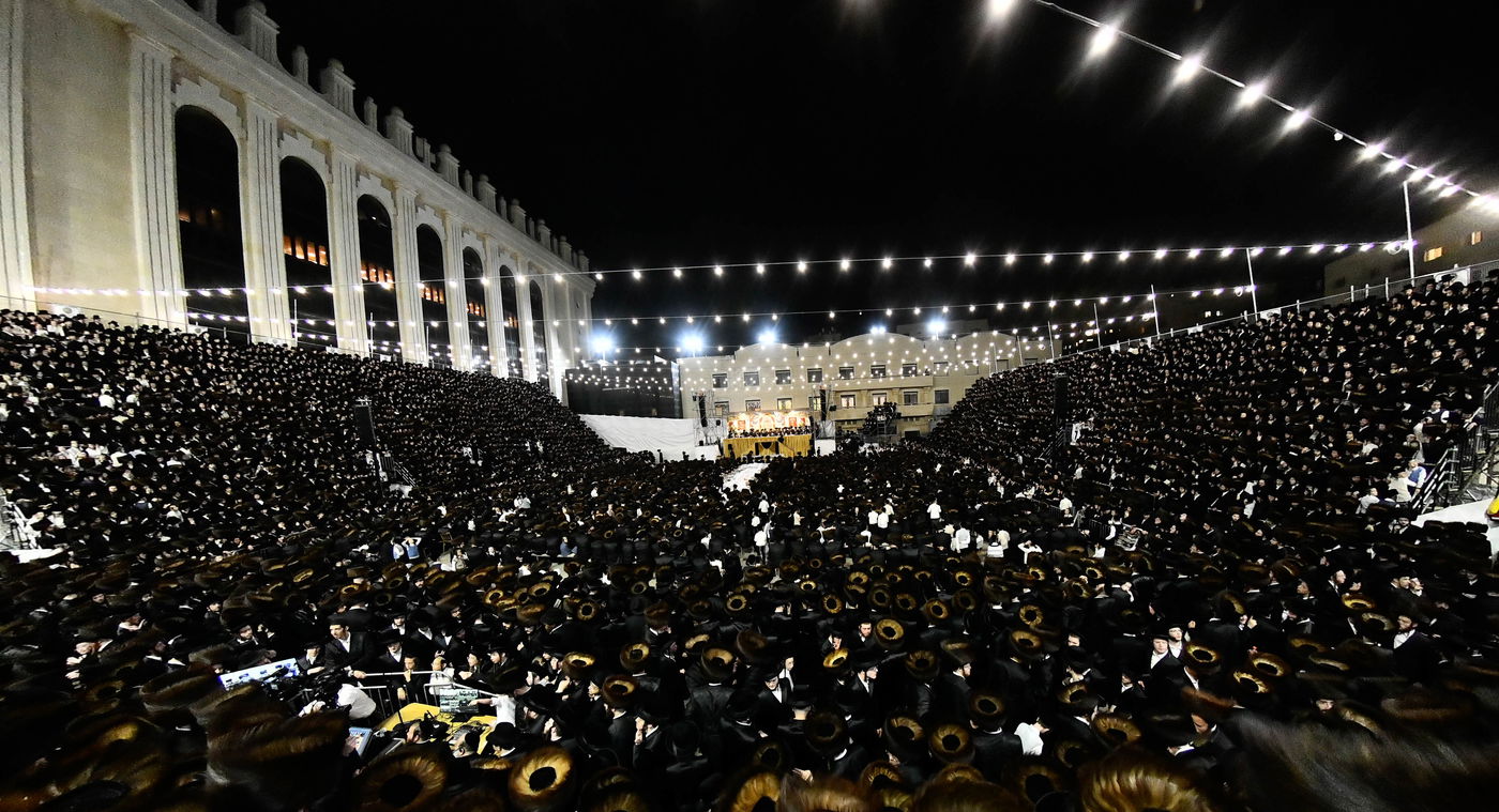 שמחת בר המצווה לנכד האדמו"ר מבעלזא