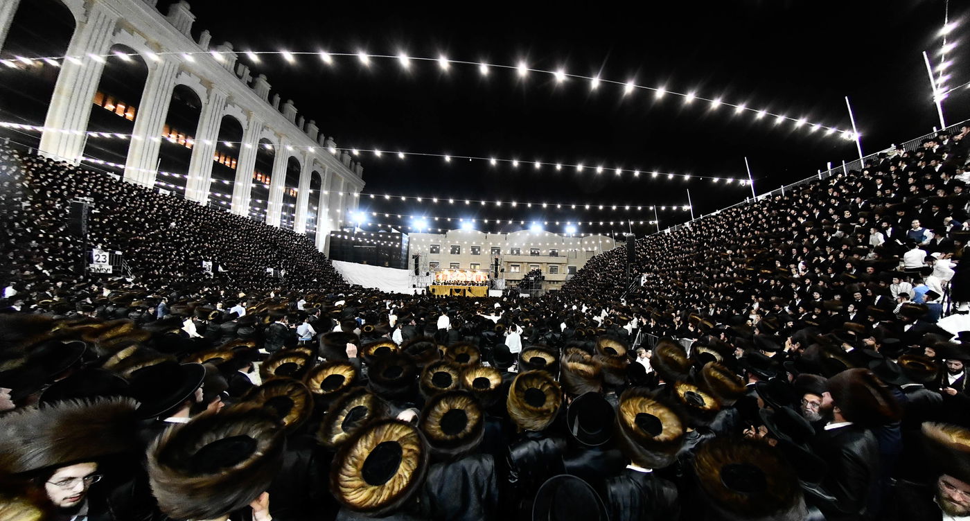 שמחת בר המצווה לנכד האדמו"ר מבעלזא