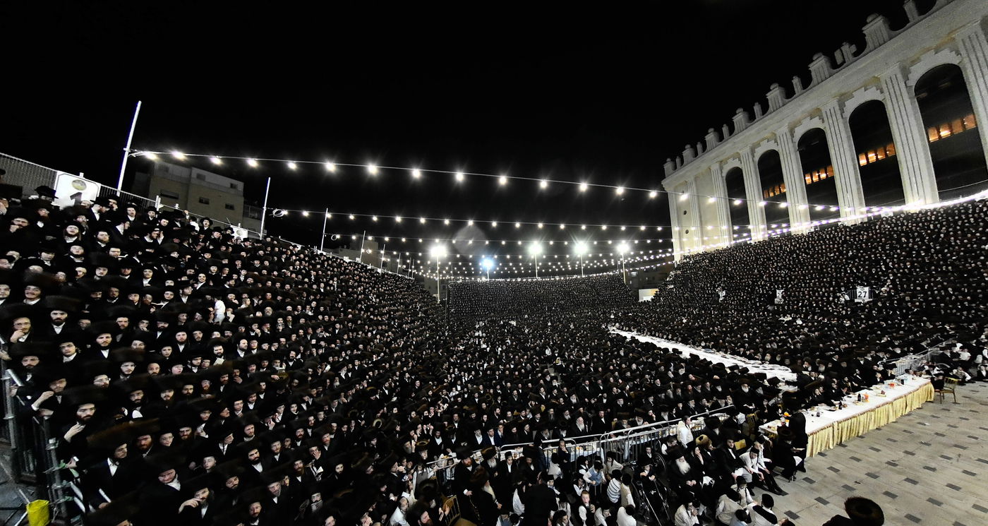שמחת בר המצווה לנכד האדמו"ר מבעלזא