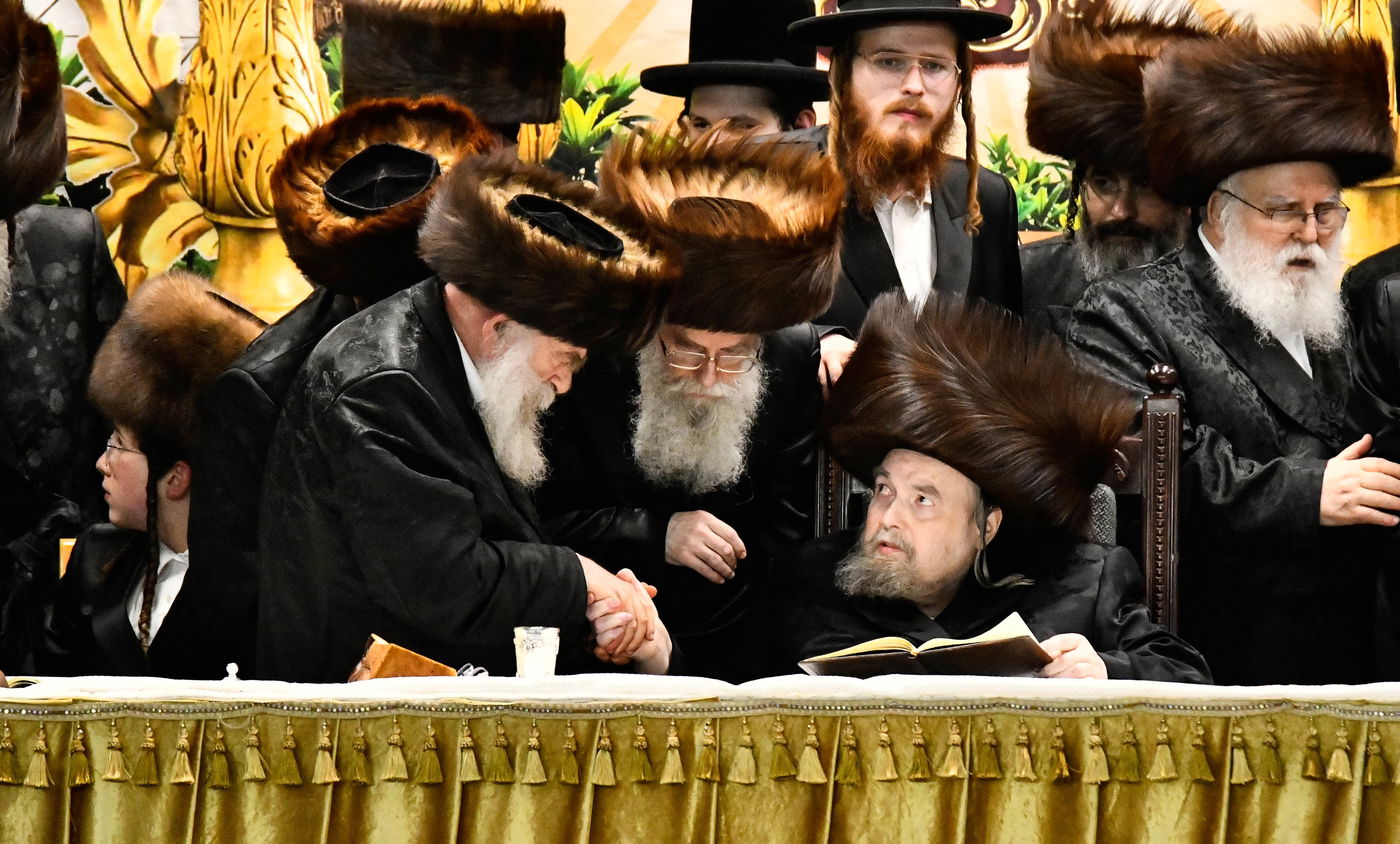 שמחת בר המצווה לנכד האדמו"ר מבעלזא