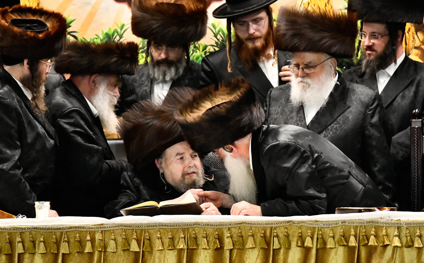 שמחת בר המצווה לנכד האדמו"ר מבעלזא