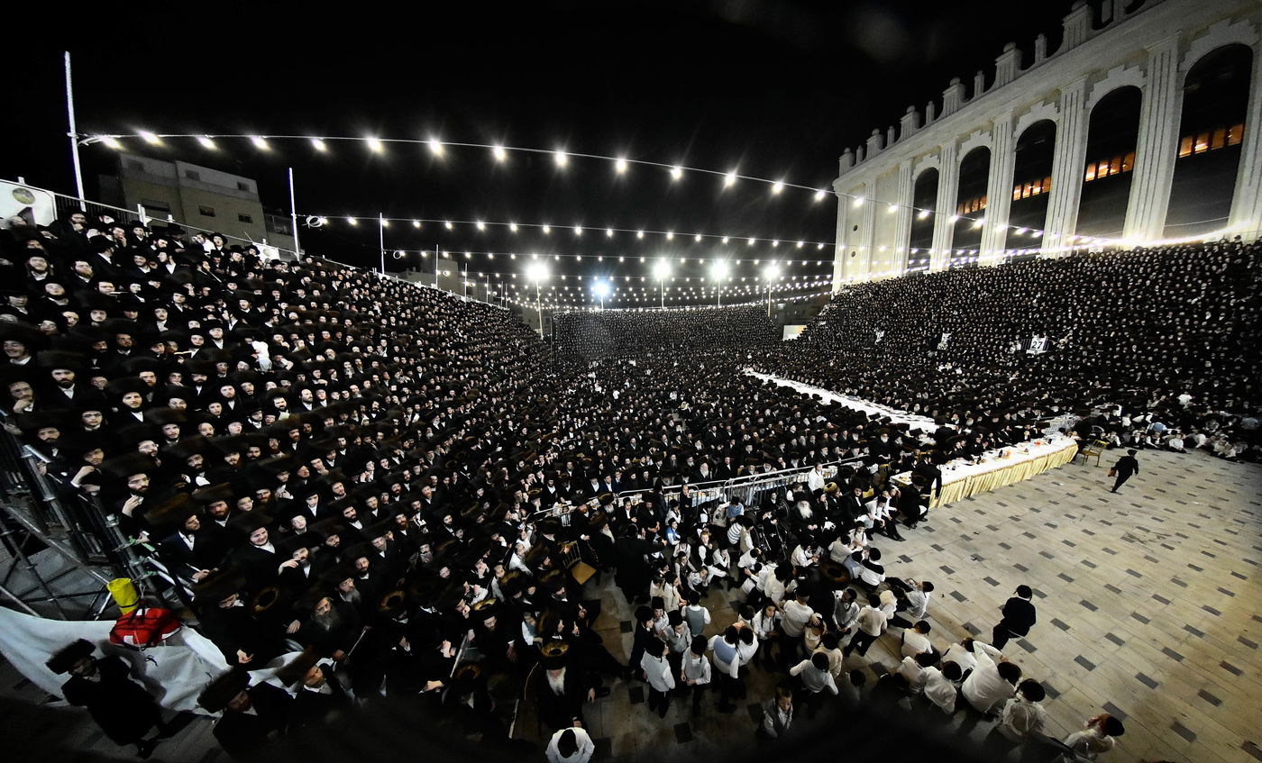שמחת בר המצווה לנכד האדמו"ר מבעלזא