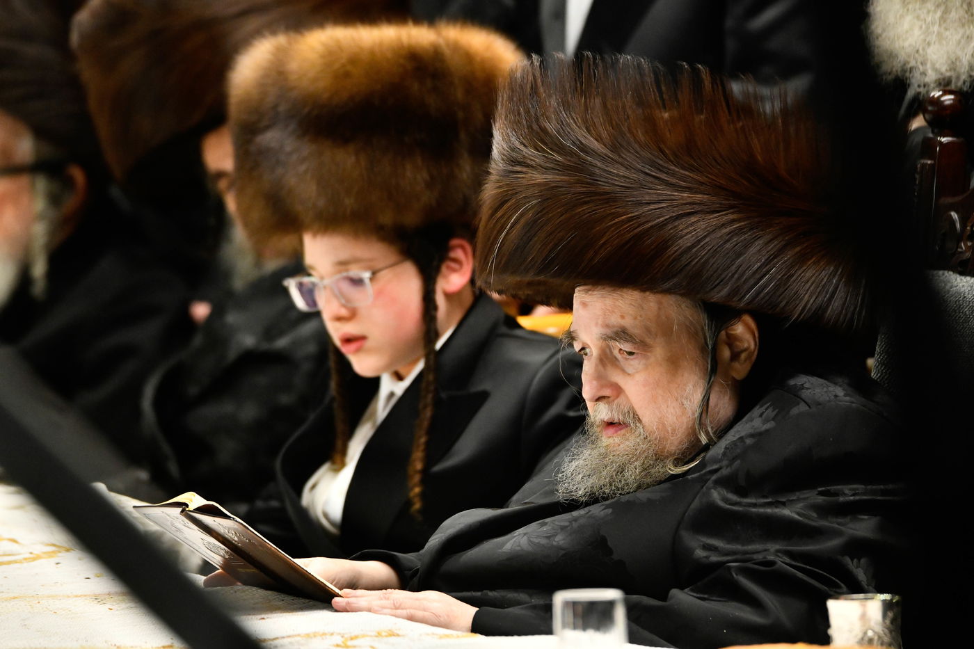 שמחת בר המצווה לנכד האדמו"ר מבעלזא