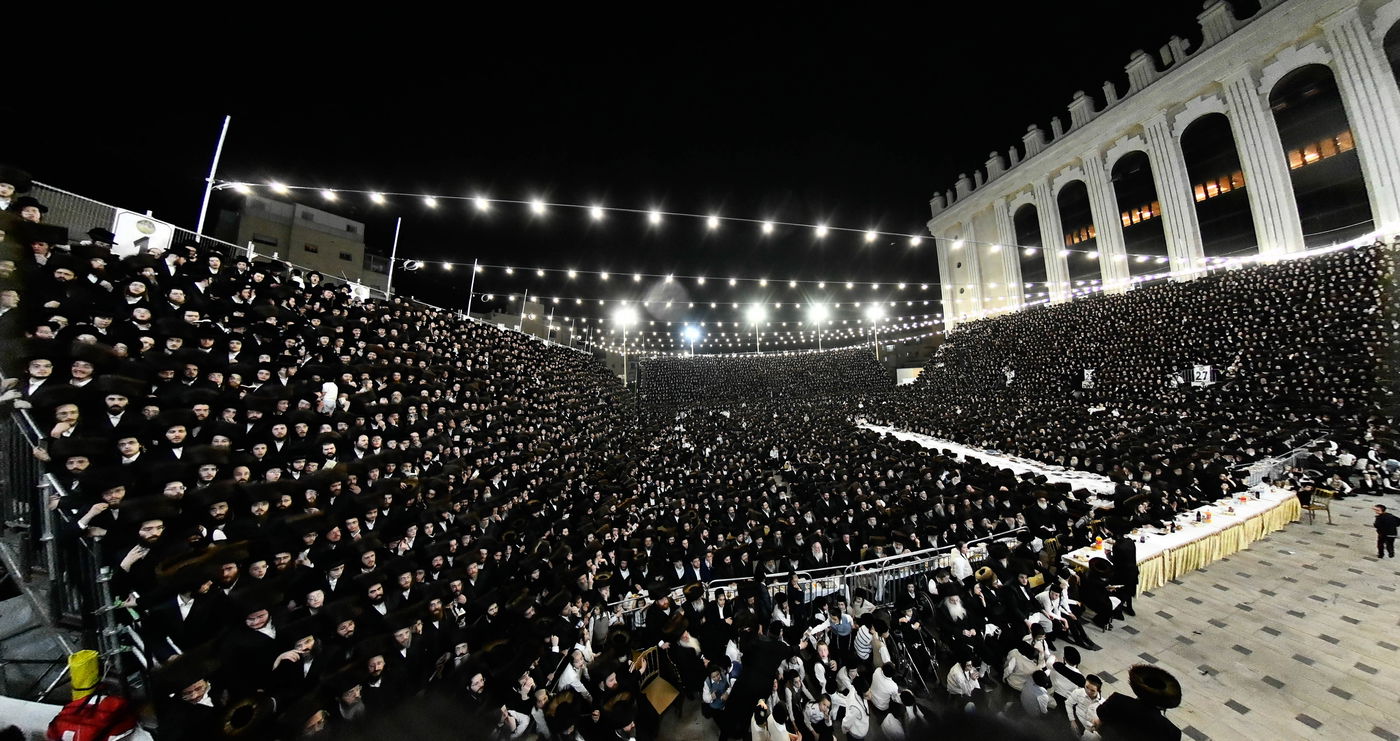 שמחת בר המצווה לנכד האדמו"ר מבעלזא
