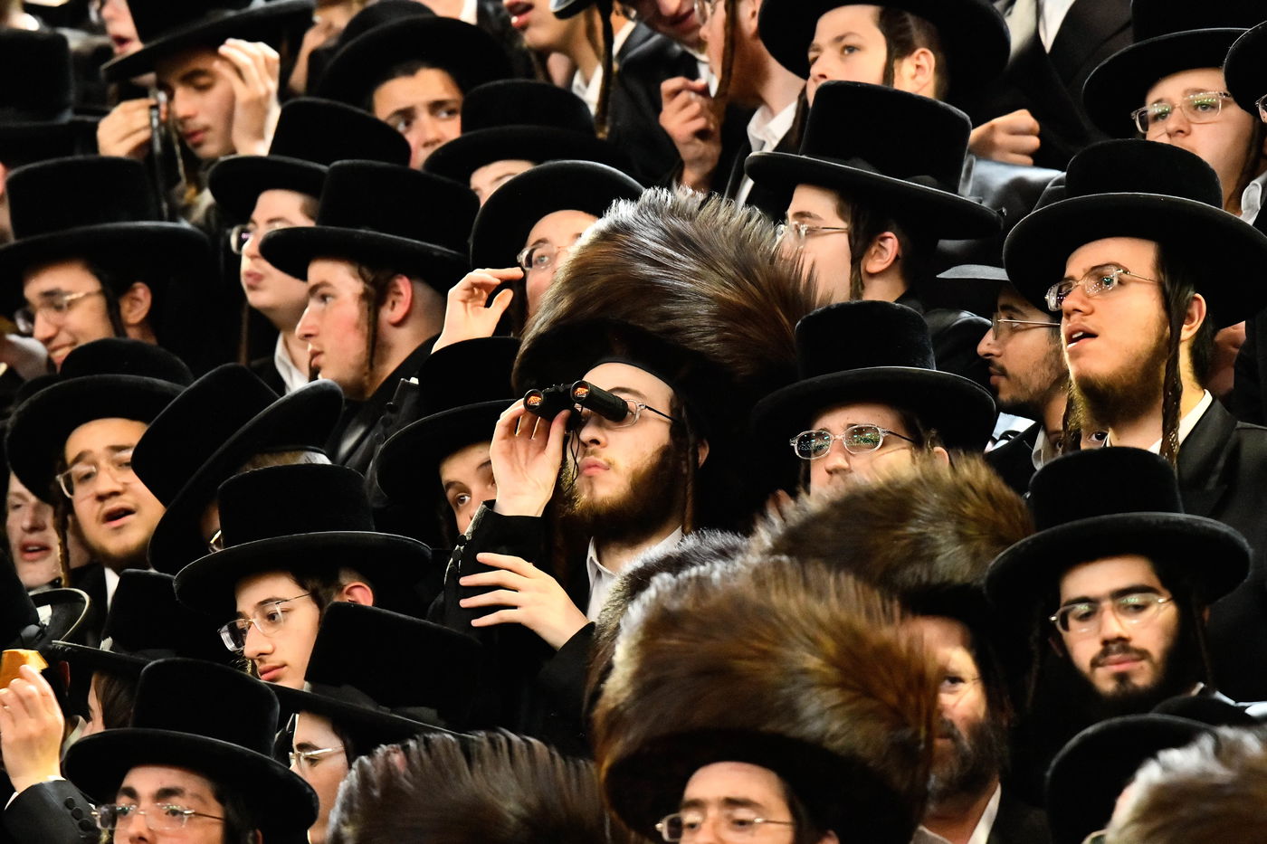 שמחת בר המצווה לנכד האדמו"ר מבעלזא