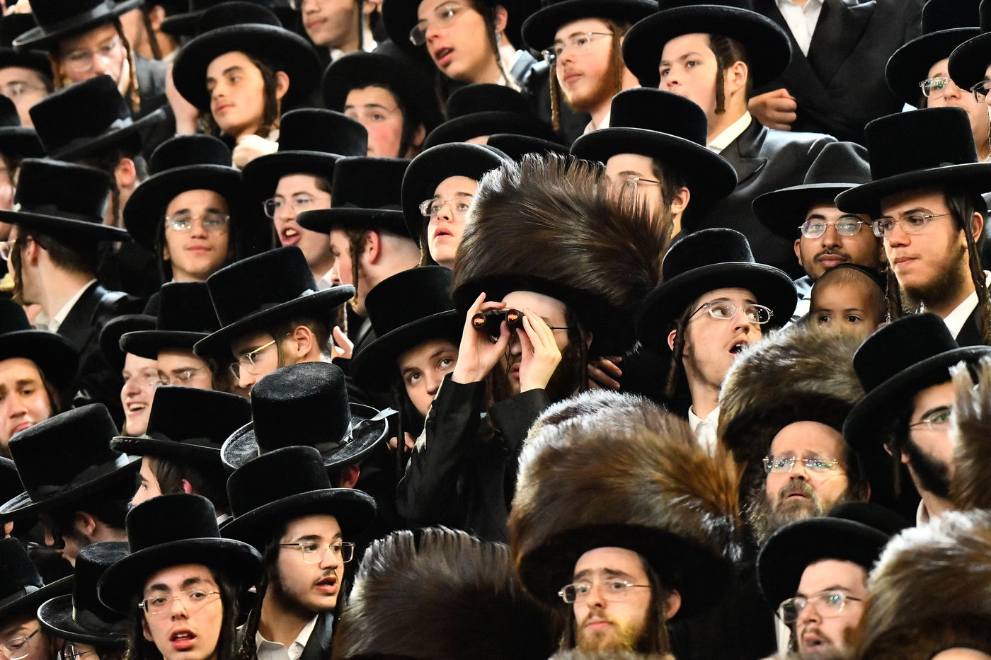 שמחת בר המצווה לנכד האדמו"ר מבעלזא