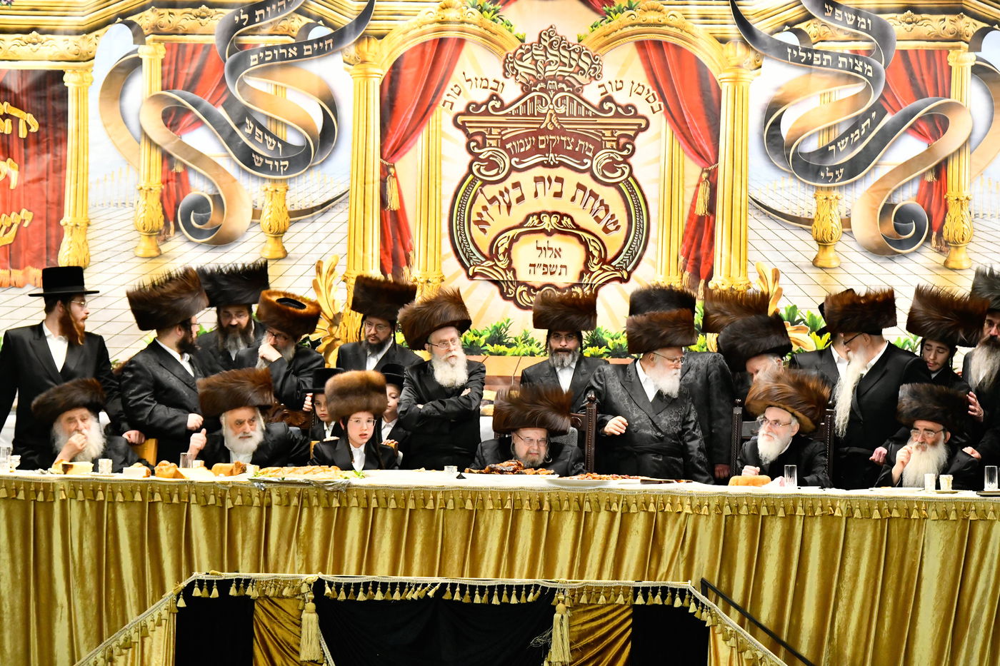 שמחת בר המצווה לנכד האדמו"ר מבעלזא