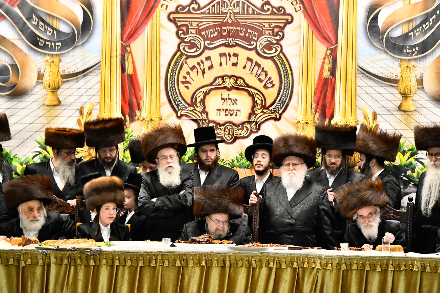 שמחת בר המצווה לנכד האדמו"ר מבעלזא