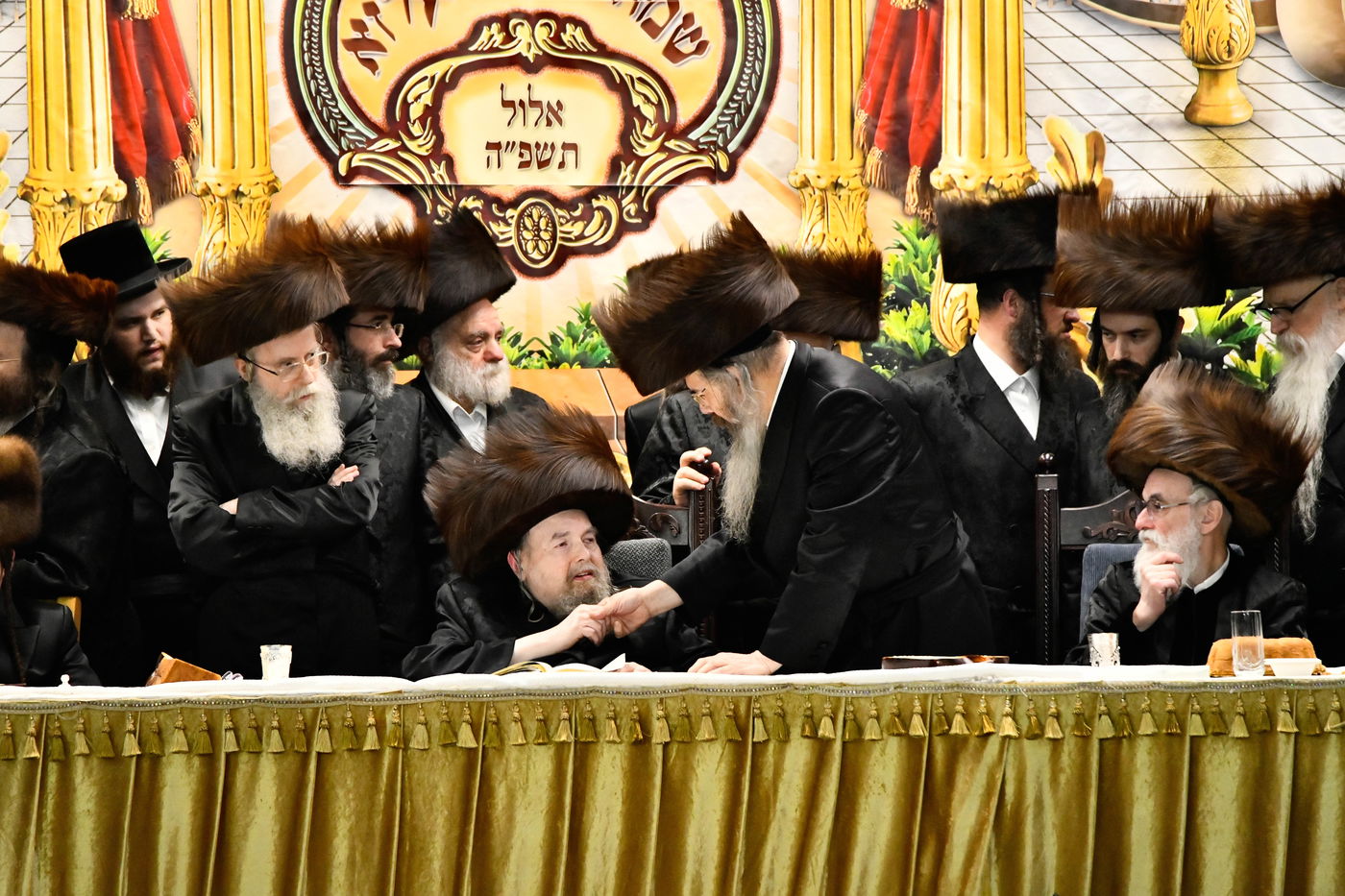 שמחת בר המצווה לנכד האדמו"ר מבעלזא