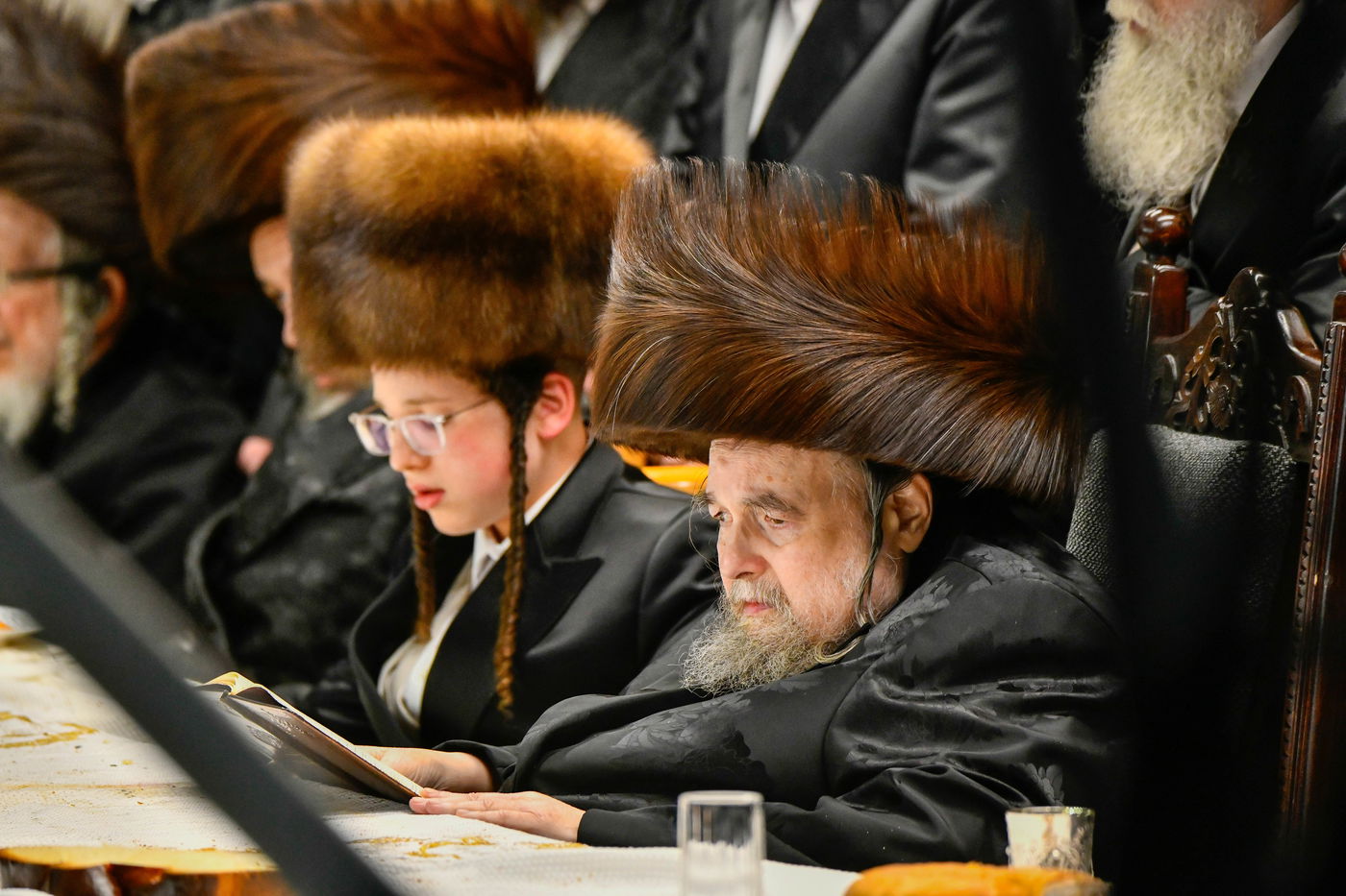 שמחת בר המצווה לנכד האדמו"ר מבעלזא