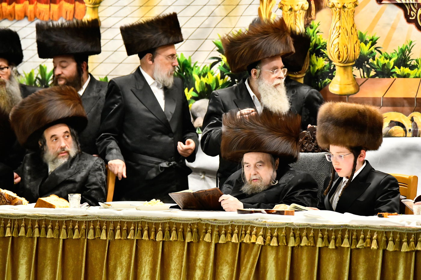 שמחת בר המצווה לנכד האדמו"ר מבעלזא