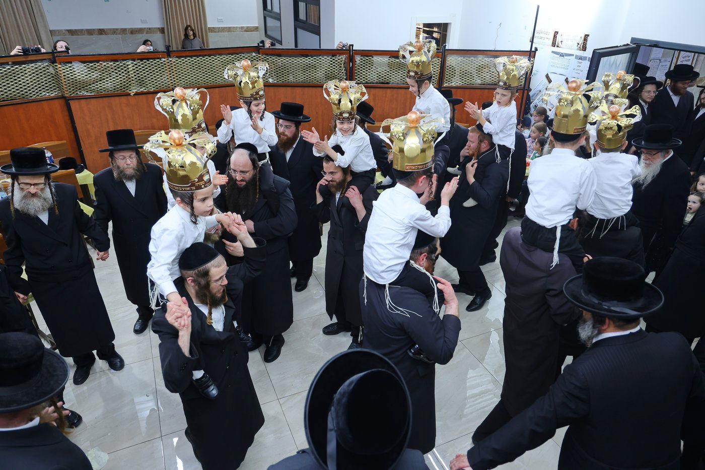 מסיבת חומש בת"ת 'דושינסקיא' בנוף הגליל