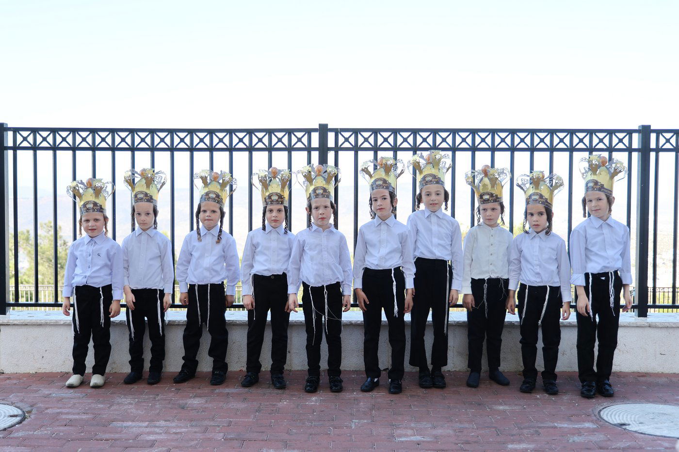 מסיבת חומש בת"ת 'דושינסקיא' בנוף הגליל