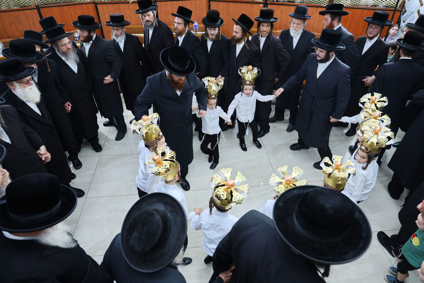 מסיבת חומש בת"ת 'דושינסקיא' בנוף הגליל