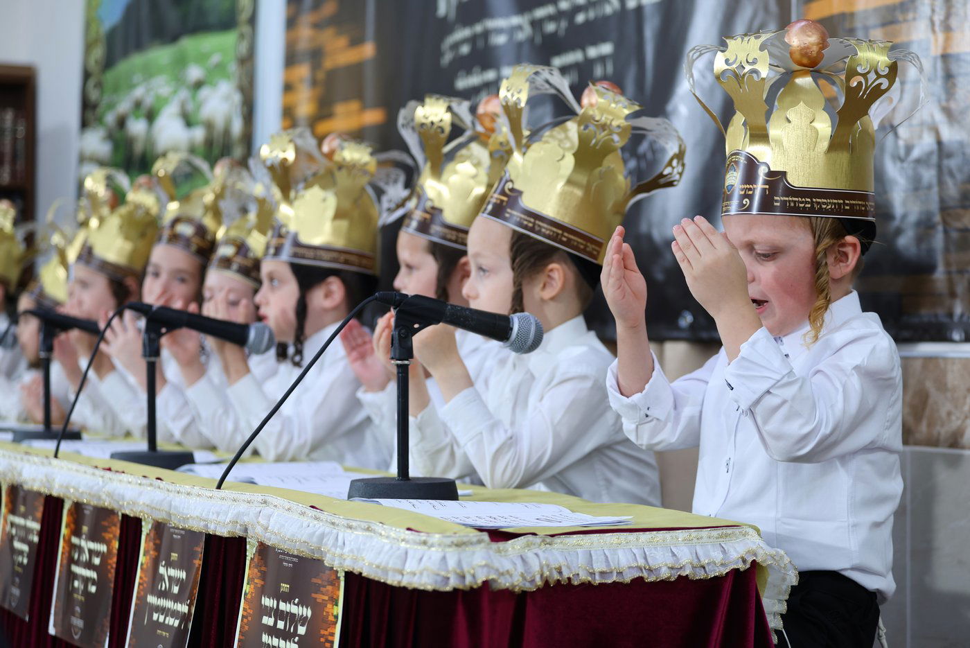 מסיבת חומש בת"ת 'דושינסקיא' בנוף הגליל