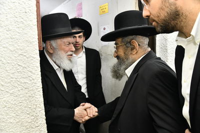 ער"ה אצל הגר"י זילברשטיין והגר"מ בן שמעון