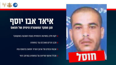 מהאוויר ומהים: כך חוסל סגן מפקד המשטרה הימית של חמאס