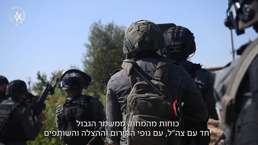 ״דרום בטוח״ - שוטרי ולוחמי מחוז דרום ערכו תרגיל ביטחוני רחב היקף כחלק מההיערכות לחגים