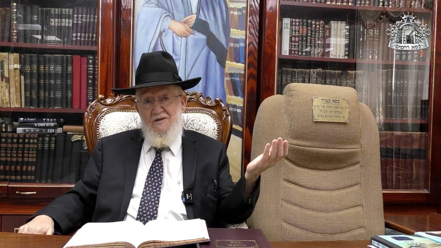 הגר"צ מאזוז בדבריו