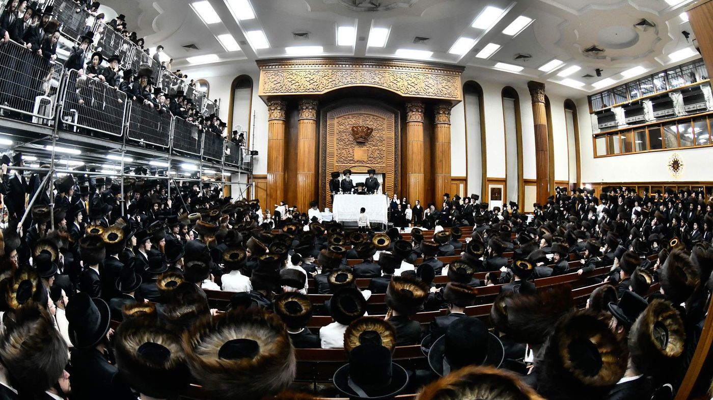 טיש נעילת החג ראש השנה בחצה"ק רחמסטריווקא