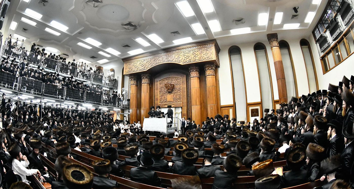 טיש נעילת החג ראש השנה בחצה"ק רחמסטריווקא