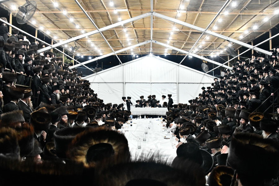 נעילת החג ראש השנה בחצה"ק ביאלה