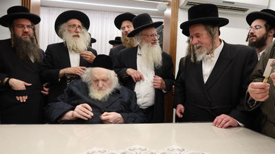 הגר"מ שטרנבוך בבדיקת סכיני השוחטים