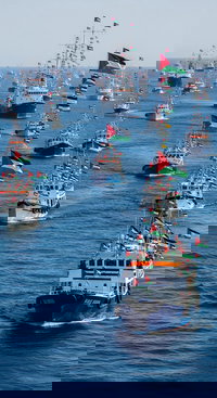 פרסומת AI שפרסמו מארגני המשט