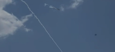 חמאס שיגר רקטה לעבר מסוק צבאי שפעל ברצועה | תיעוד נדיר מעזה 