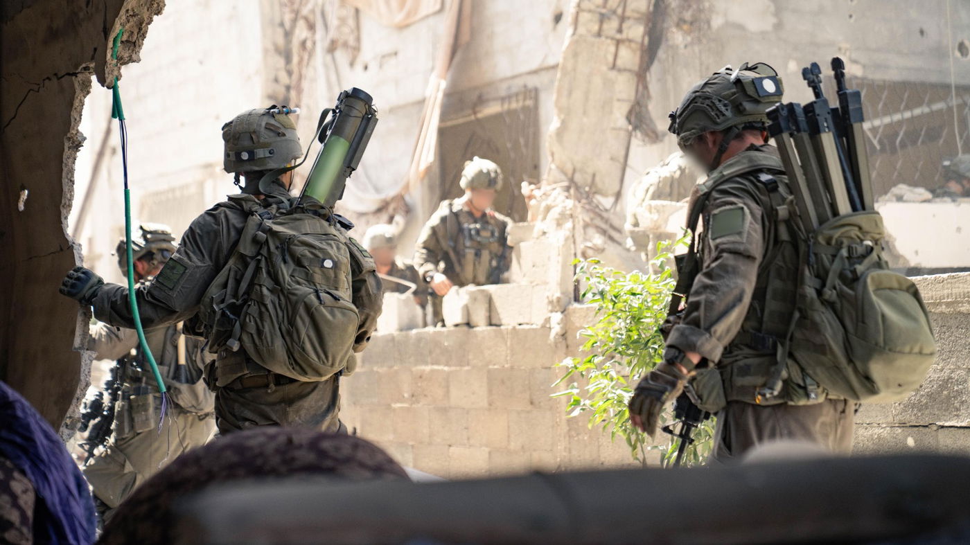 תמרון בלב העיר עזה: תיעוד ממצלמת גוף של לוחם באוגדה 98