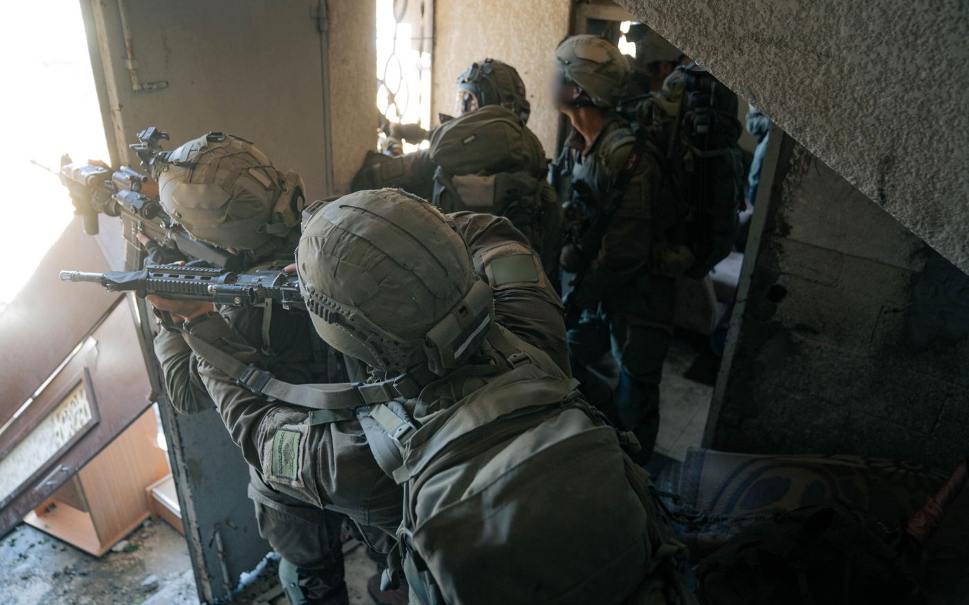 תמרון בלב העיר עזה: תיעוד ממצלמת גוף של לוחם באוגדה 98