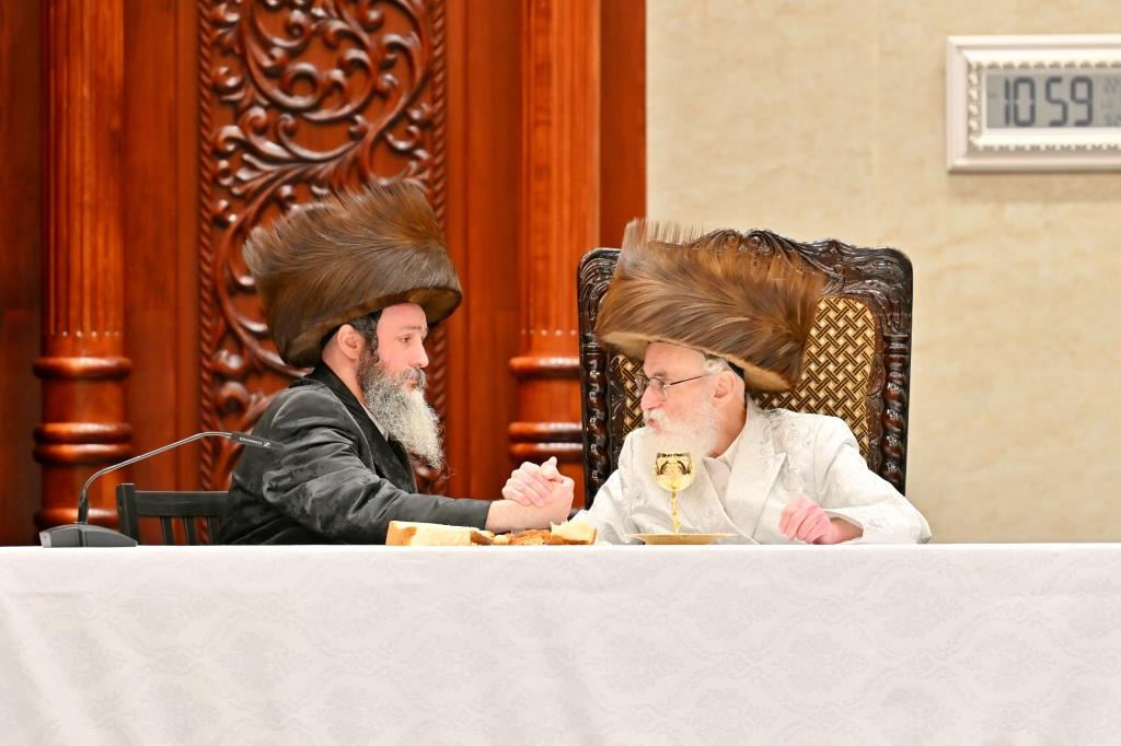 ערב ומוצאי ר"ה בחצה"ק ויזניץ