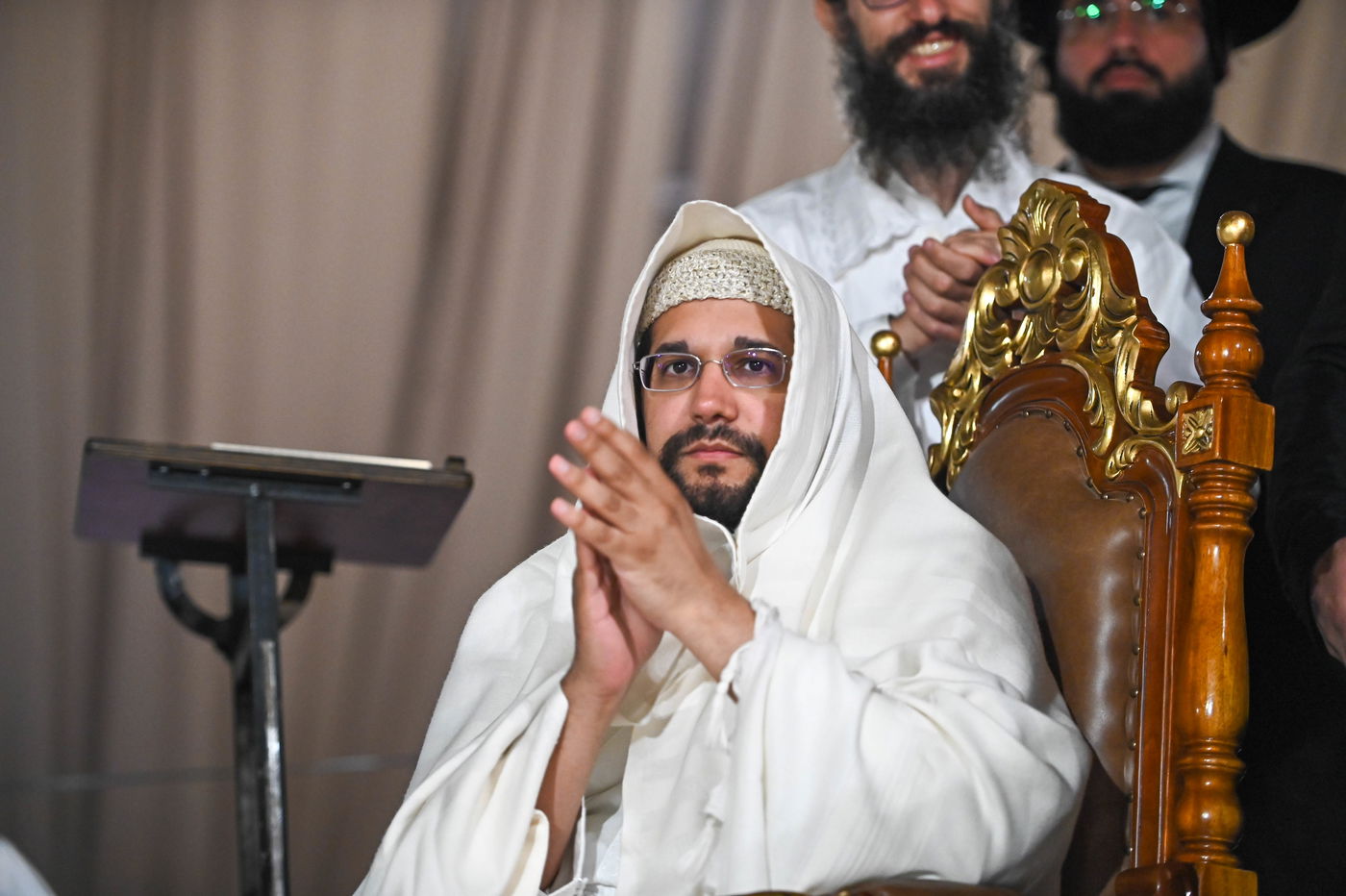 מוצאי ראש השנה אצל הגאון הינוקא