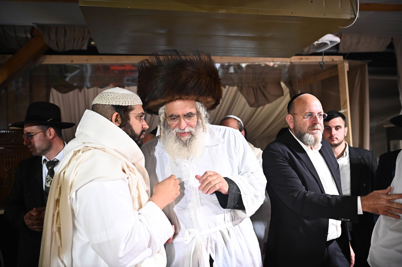 מוצאי ראש השנה אצל הגאון הינוקא