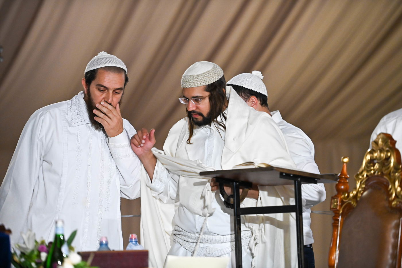 מוצאי ראש השנה אצל הגאון הינוקא