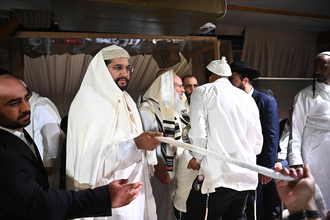 מוצאי ראש השנה אצל הגאון הינוקא