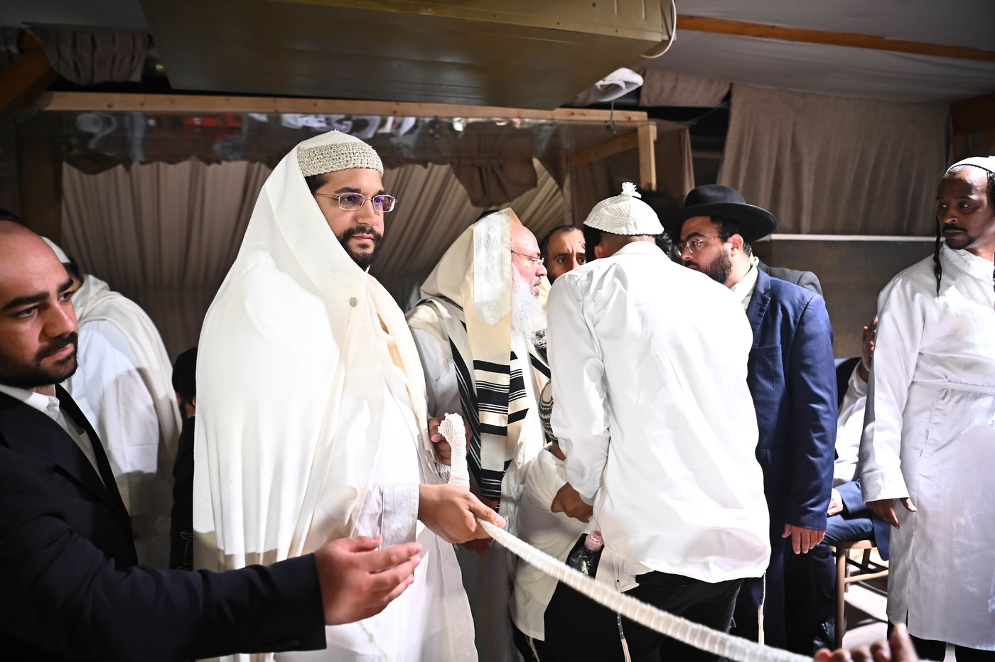 מוצאי ראש השנה אצל הגאון הינוקא