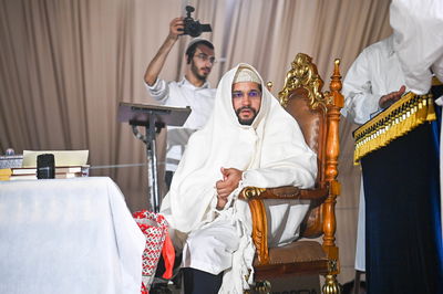 מוצאי ראש השנה אצל הגאון הינוקא