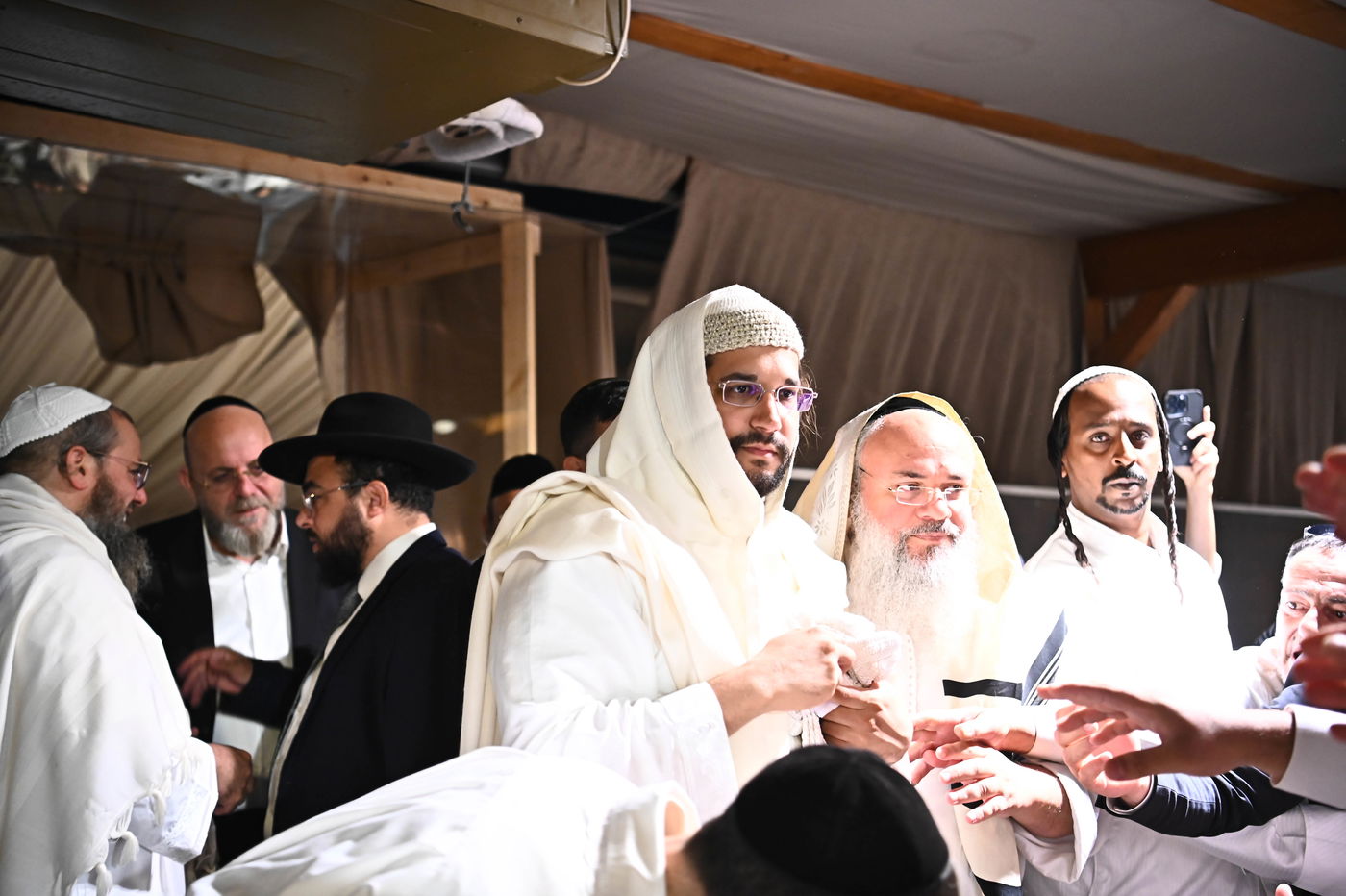 מוצאי ראש השנה אצל הגאון הינוקא