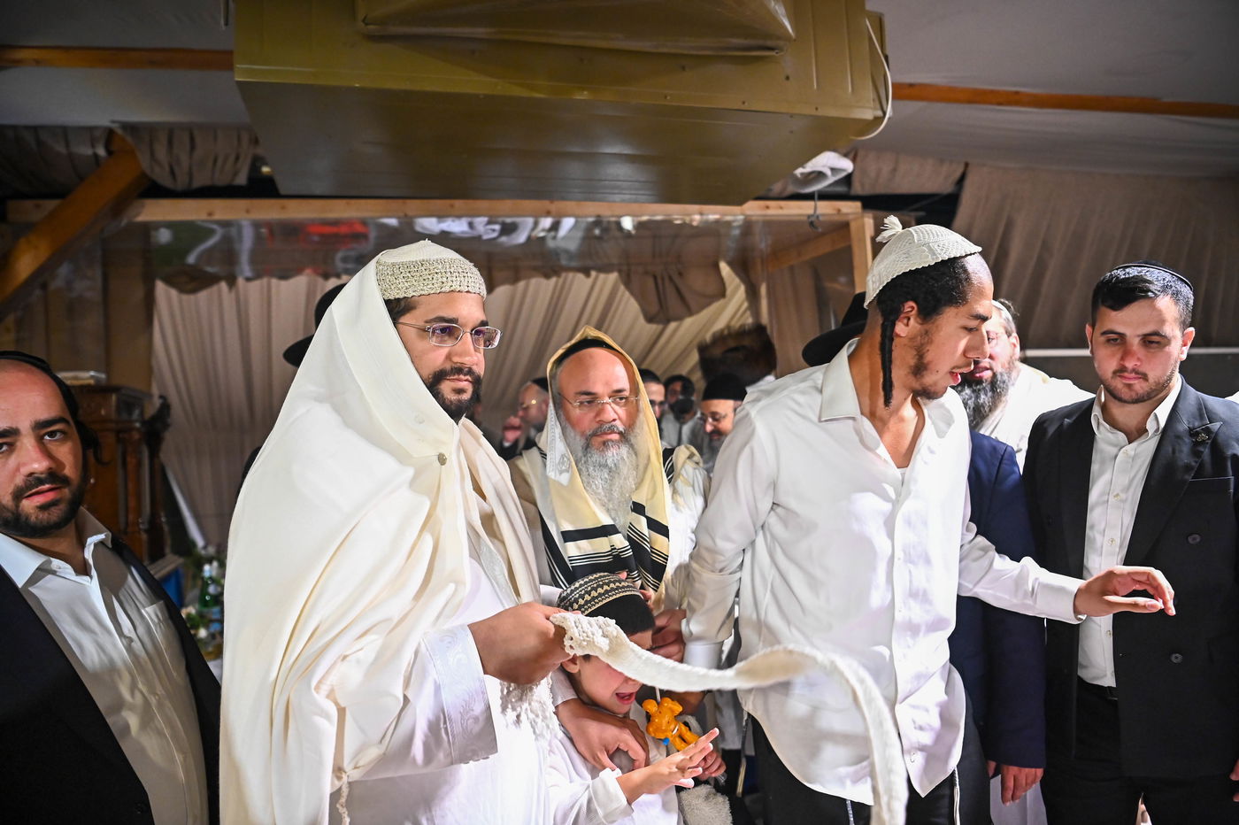 מוצאי ראש השנה אצל הגאון הינוקא