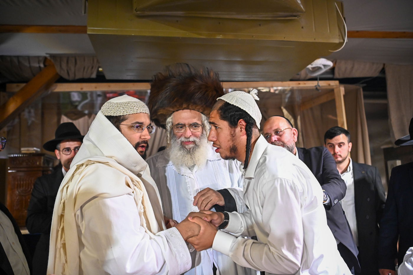 מוצאי ראש השנה אצל הגאון הינוקא