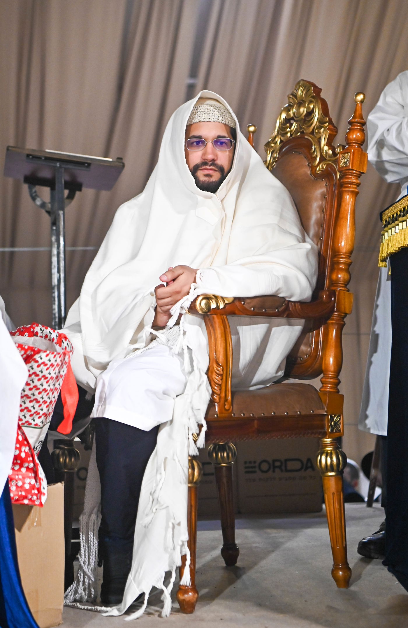 מוצאי ראש השנה אצל הגאון הינוקא