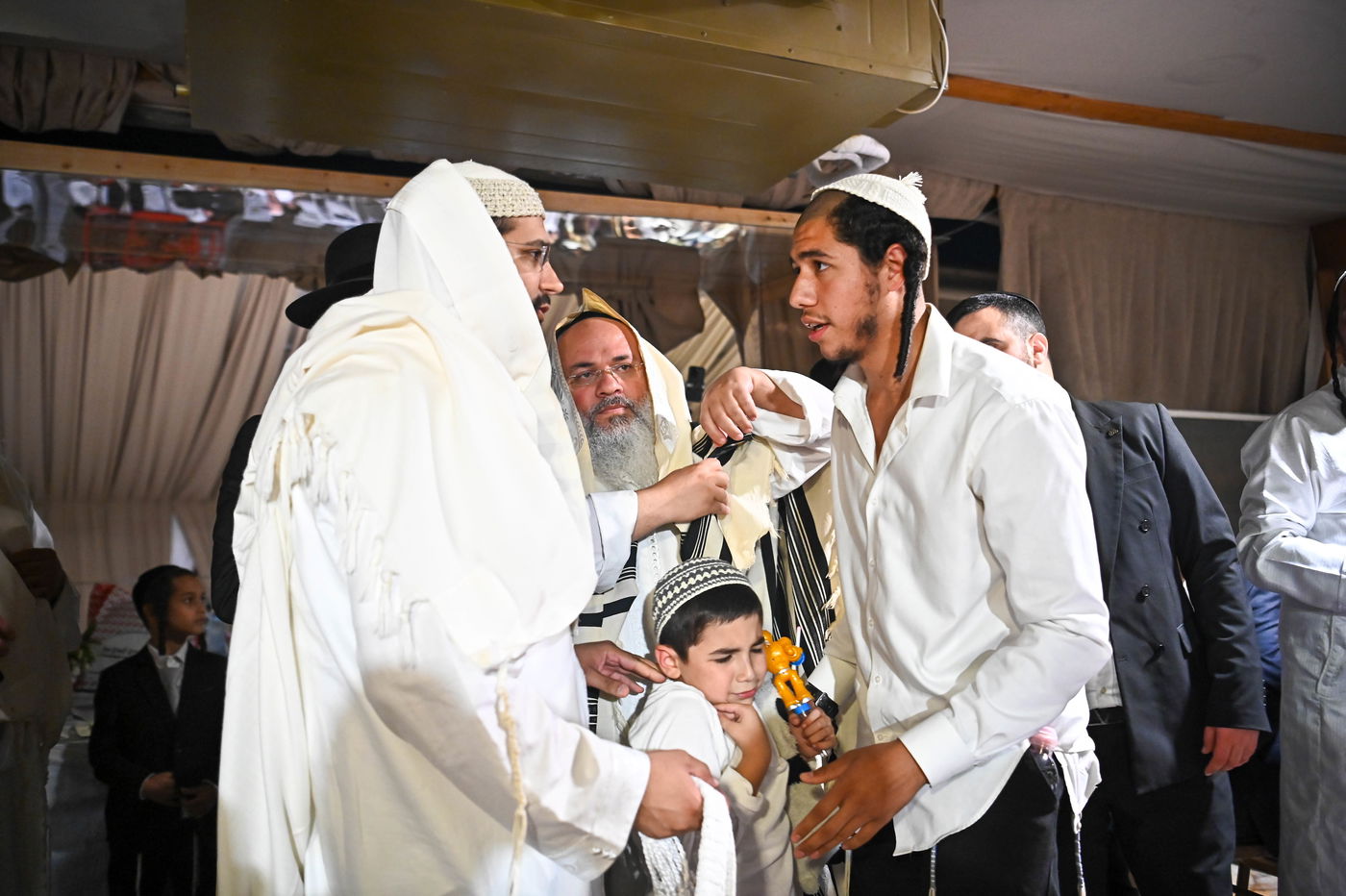 מוצאי ראש השנה אצל הגאון הינוקא