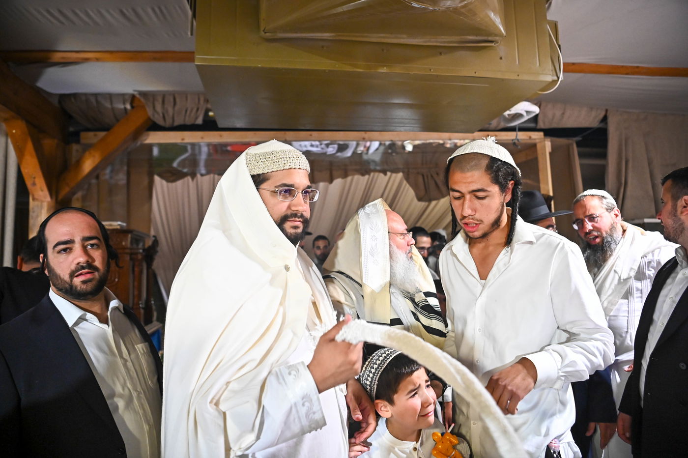 מוצאי ראש השנה אצל הגאון הינוקא