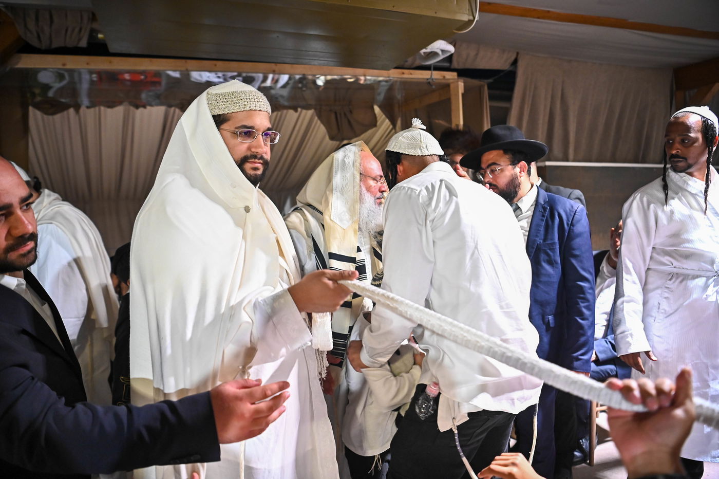 מוצאי ראש השנה אצל הגאון הינוקא