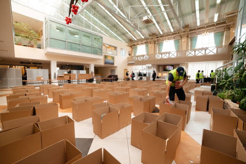  ערב השנה החדשה בקהילה היהודית במוסקבה 