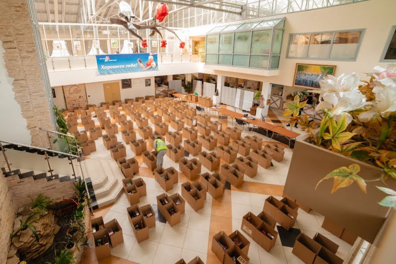  ערב השנה החדשה בקהילה היהודית במוסקבה 