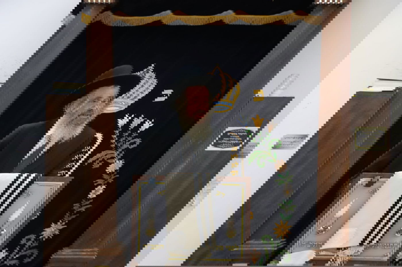 הגאון רבי דוד כהן בשיחה בישיבת 'תורה בתפארתה'