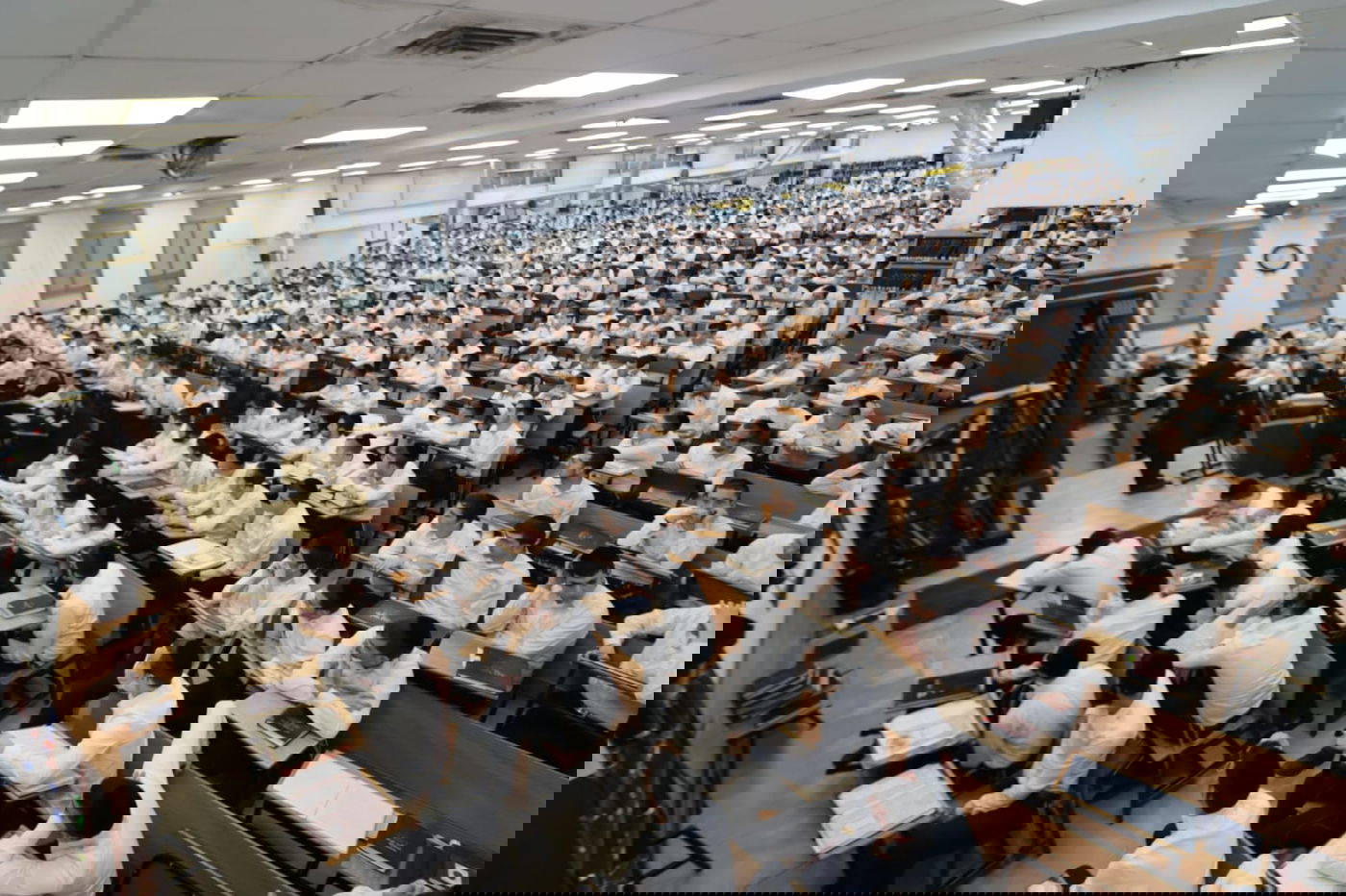 הגאון רבי דוד כהן בשיחה בישיבת 'תורה בתפארתה'