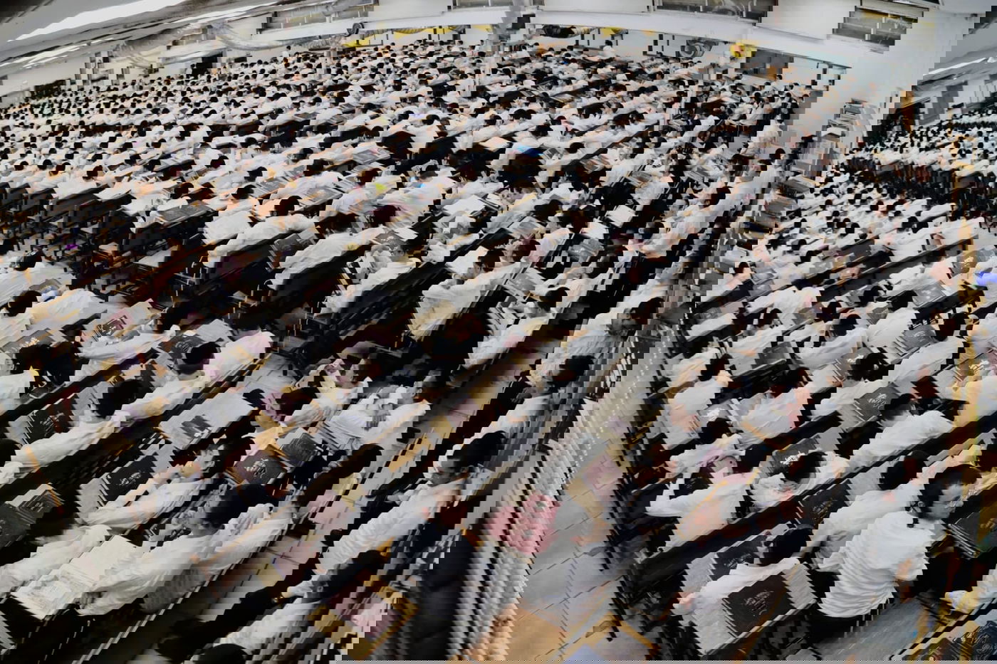 הגאון רבי דוד כהן בשיחה בישיבת 'תורה בתפארתה'